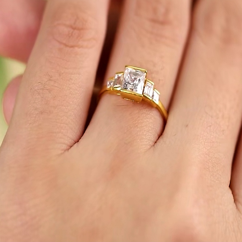 Cincin Batu Emas 916 BR9016-K - Image 3