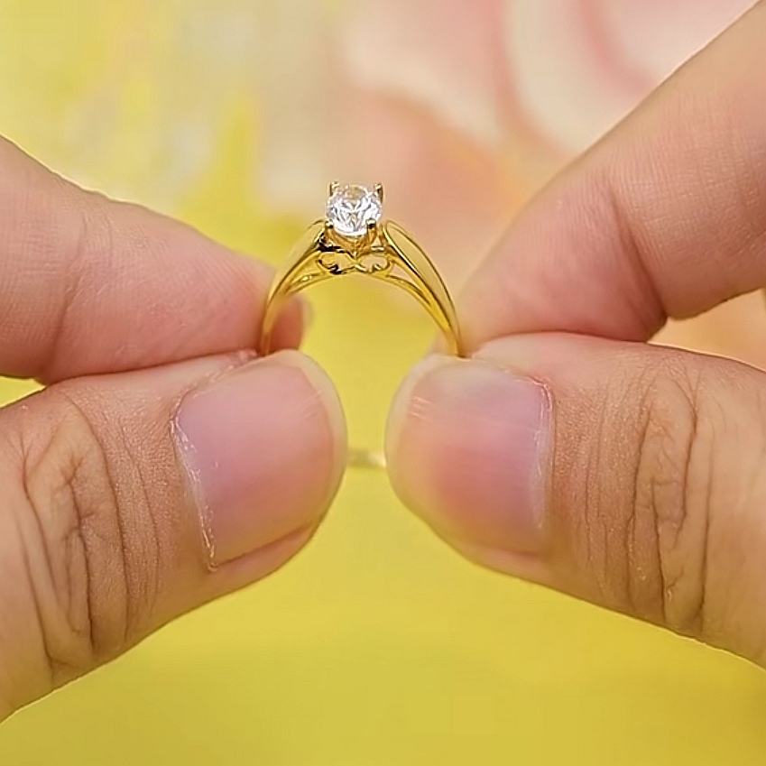 Cincin Batu Emas 916 S9020 - Image 4