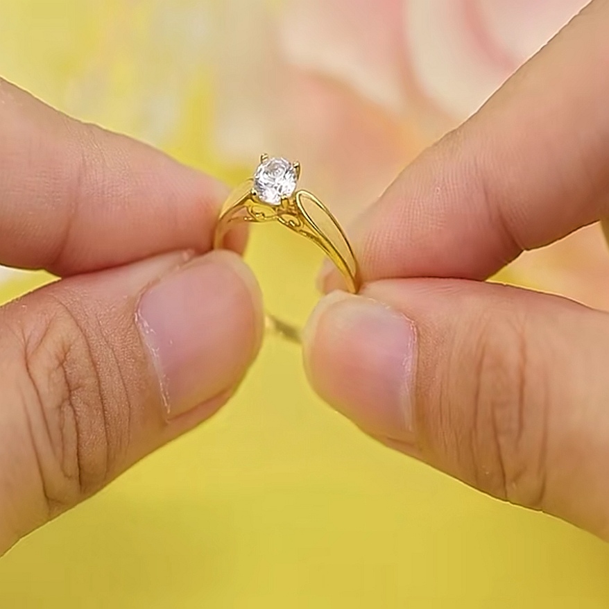 Cincin Batu Emas 916 S9020 - Image 3