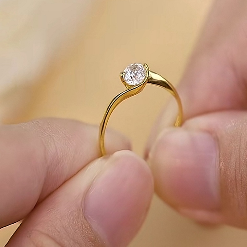 Cincin Batu Emas 916 S9037 - Image 3