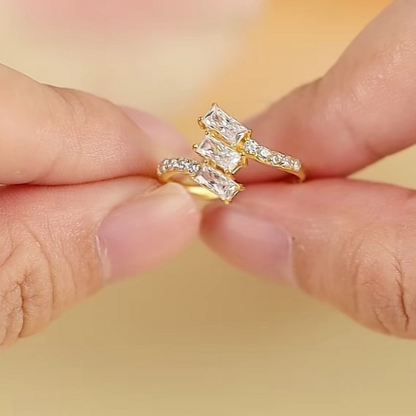 Cincin Batu Emas 916 BR9020-K - Image 4