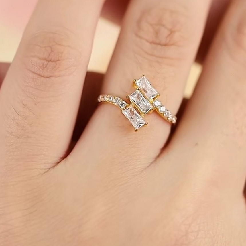 Cincin Batu Emas 916 BR9020-K - Image 2