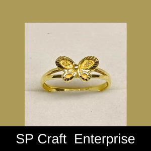 Cincin Rama-Rama Emas 916 C00018