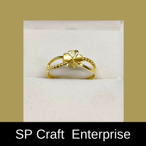 Cincin Bunga Tuah Emas 916 C00006