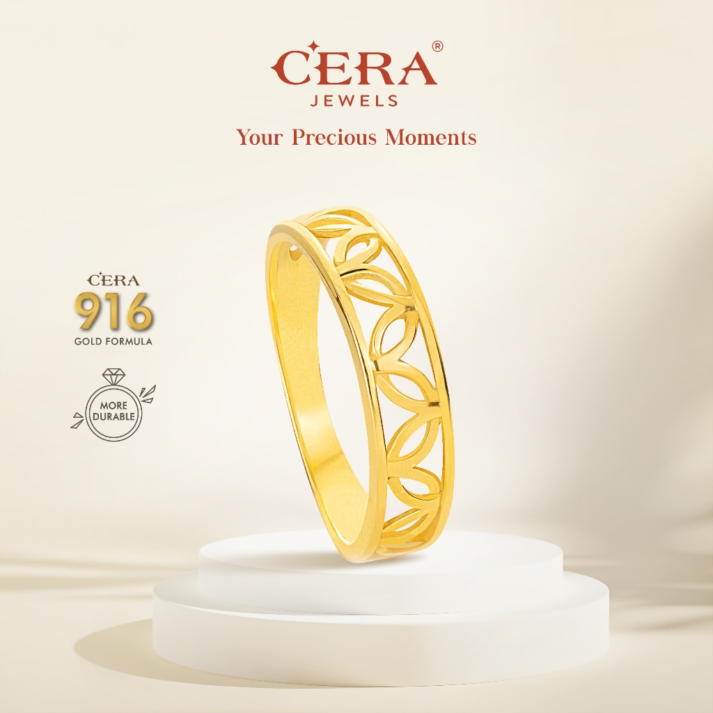 CERA 916 Gold Alissa Ring GR9041-F