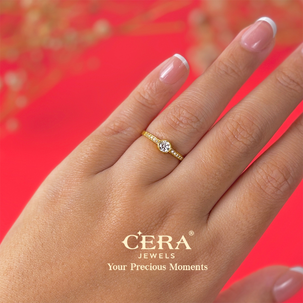 Cincin Batu Emas 916 S9193 - Image 3