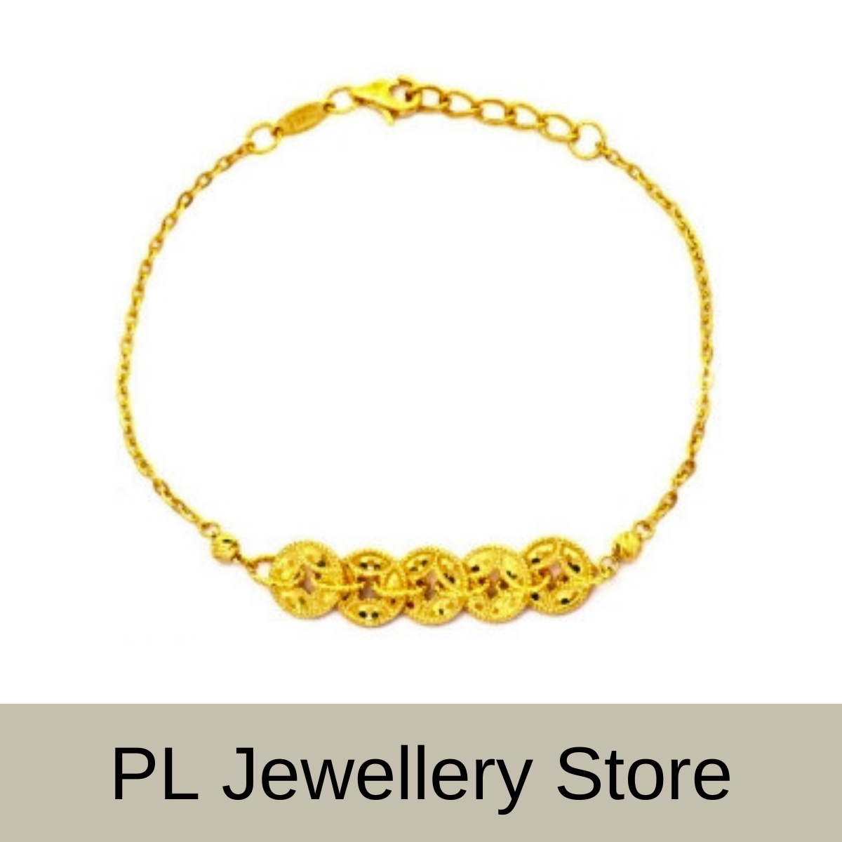 PL Bracelet 916 Gold (Pre Order) C189-6