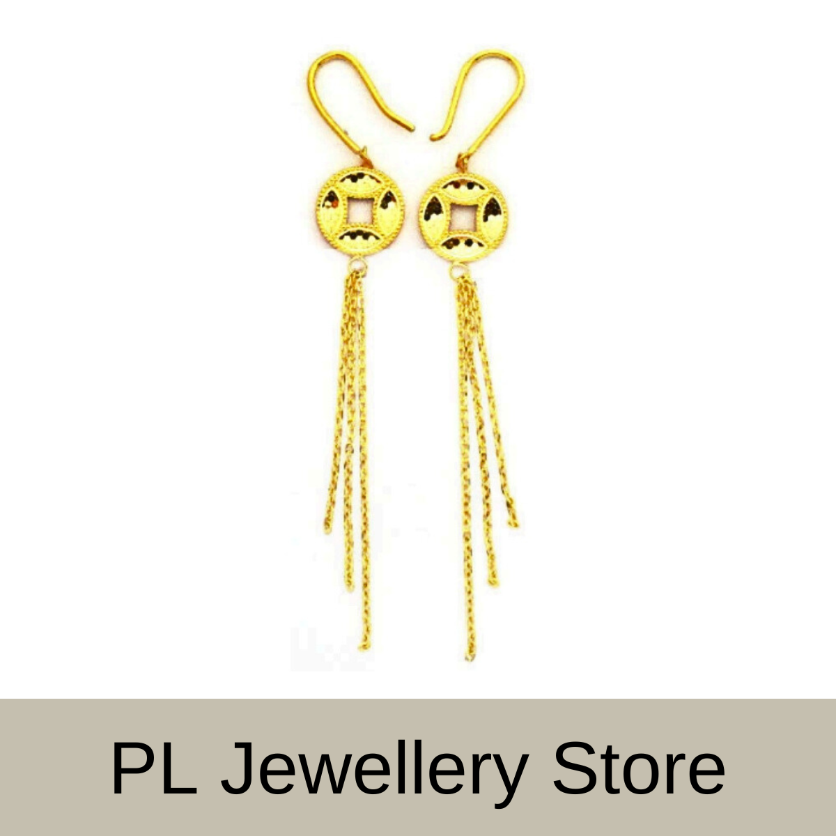 PL Earring 916 Gold (Pre Order) E88-5