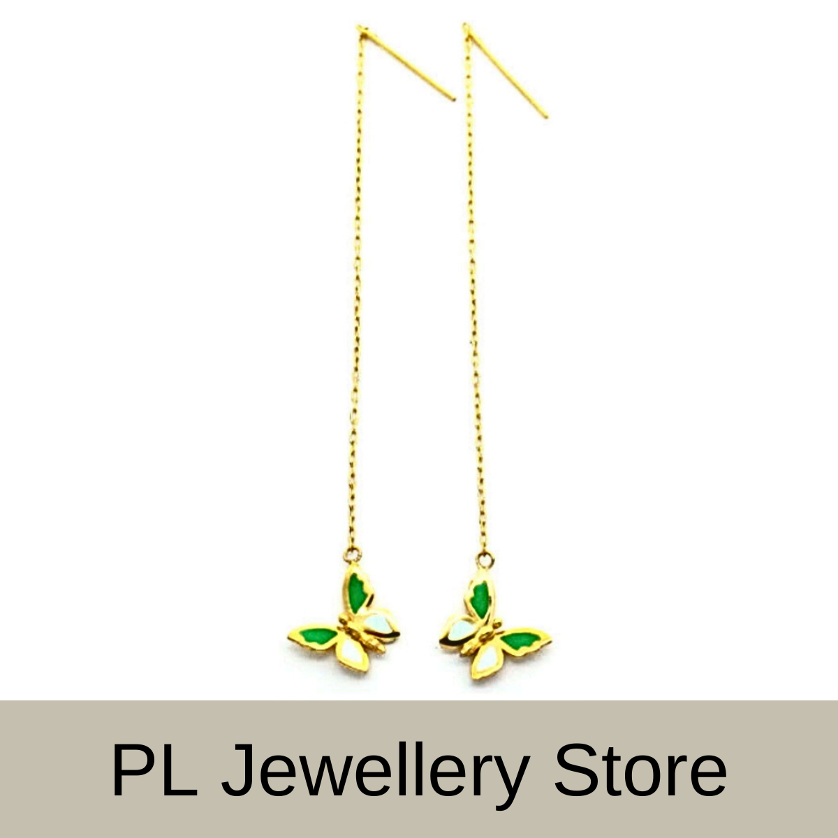 PL Earring 916 Gold (Pre Order) E80-19